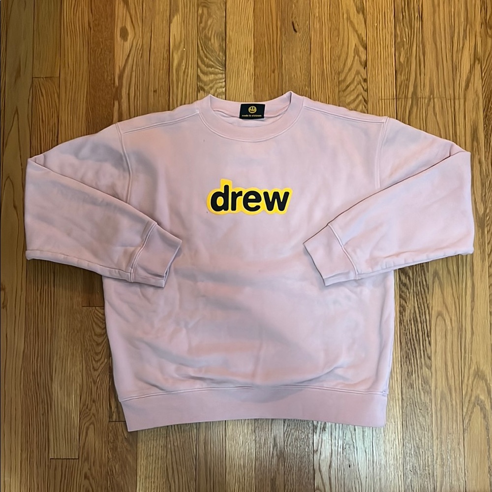 DREW HOUSE secret dusty rose crewneck